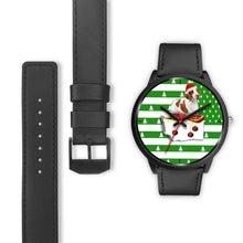 Load image into Gallery viewer, Brittany Dog Washington Christmas Special Wrist Watch-Free Shipping