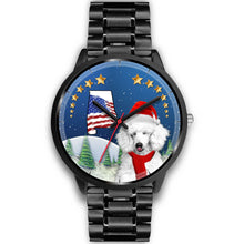 Load image into Gallery viewer, Cute Poodle Dog Alabama Christmas Special Wrist Watch-Free Shipping