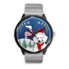 Load image into Gallery viewer, Cute Poodle Dog Alabama Christmas Special Wrist Watch-Free Shipping