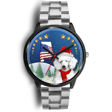 Load image into Gallery viewer, Cute Poodle Dog Alabama Christmas Special Wrist Watch-Free Shipping