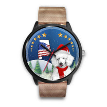 Load image into Gallery viewer, Cute Poodle Dog Alabama Christmas Special Wrist Watch-Free Shipping