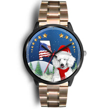 Load image into Gallery viewer, Cute Poodle Dog Alabama Christmas Special Wrist Watch-Free Shipping