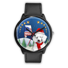 Load image into Gallery viewer, Cute Poodle Dog Alabama Christmas Special Wrist Watch-Free Shipping