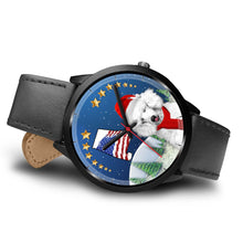 Load image into Gallery viewer, Cute Poodle Dog Alabama Christmas Special Wrist Watch-Free Shipping