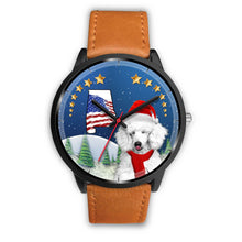 Load image into Gallery viewer, Cute Poodle Dog Alabama Christmas Special Wrist Watch-Free Shipping