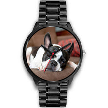 Load image into Gallery viewer, Boston Terrier Unisex Wrist Watch-Free Shipping