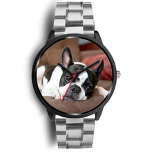 Load image into Gallery viewer, Boston Terrier Unisex Wrist Watch-Free Shipping