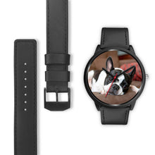 Load image into Gallery viewer, Boston Terrier Unisex Wrist Watch-Free Shipping