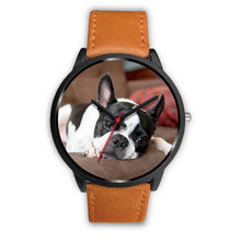 Load image into Gallery viewer, Boston Terrier Unisex Wrist Watch-Free Shipping