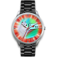 Load image into Gallery viewer, Cheerful American Eskimo Dog Pennsylvania Christmas Special Wrist Watch-Free Shipping