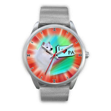 Load image into Gallery viewer, Cheerful American Eskimo Dog Pennsylvania Christmas Special Wrist Watch-Free Shipping
