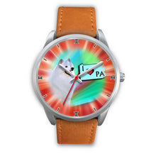 Load image into Gallery viewer, Cheerful American Eskimo Dog Pennsylvania Christmas Special Wrist Watch-Free Shipping