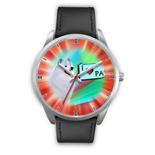 Load image into Gallery viewer, Cheerful American Eskimo Dog Pennsylvania Christmas Special Wrist Watch-Free Shipping