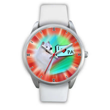 Load image into Gallery viewer, Cheerful American Eskimo Dog Pennsylvania Christmas Special Wrist Watch-Free Shipping