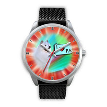 Load image into Gallery viewer, Cheerful American Eskimo Dog Pennsylvania Christmas Special Wrist Watch-Free Shipping