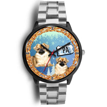 Load image into Gallery viewer, Cute Pekingese Dog Pennsylvania Christmas Special Wrist Watch-Free Shipping