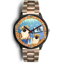 Load image into Gallery viewer, Cute Pekingese Dog Pennsylvania Christmas Special Wrist Watch-Free Shipping