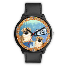 Load image into Gallery viewer, Cute Pekingese Dog Pennsylvania Christmas Special Wrist Watch-Free Shipping