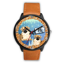 Load image into Gallery viewer, Cute Pekingese Dog Pennsylvania Christmas Special Wrist Watch-Free Shipping