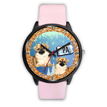 Load image into Gallery viewer, Cute Pekingese Dog Pennsylvania Christmas Special Wrist Watch-Free Shipping