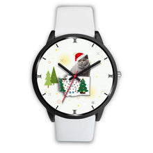 Load image into Gallery viewer, British Shorthair Cat Washington Christmas Special Wrist Watch-Free Shipping
