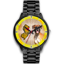 Load image into Gallery viewer, Boxer Dog New Jersey Christmas Special Wrist Watch-Free Shipping