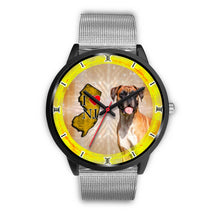 Load image into Gallery viewer, Boxer Dog New Jersey Christmas Special Wrist Watch-Free Shipping