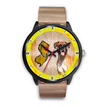 Load image into Gallery viewer, Boxer Dog New Jersey Christmas Special Wrist Watch-Free Shipping