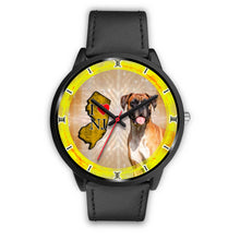 Load image into Gallery viewer, Boxer Dog New Jersey Christmas Special Wrist Watch-Free Shipping