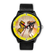 Load image into Gallery viewer, Boxer Dog New Jersey Christmas Special Wrist Watch-Free Shipping