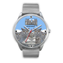 Load image into Gallery viewer, British Shorthair Cat South Dakota Christmas Special Wrist Watch-Free Shipping