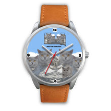 Load image into Gallery viewer, British Shorthair Cat South Dakota Christmas Special Wrist Watch-Free Shipping