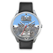 Load image into Gallery viewer, British Shorthair Cat South Dakota Christmas Special Wrist Watch-Free Shipping