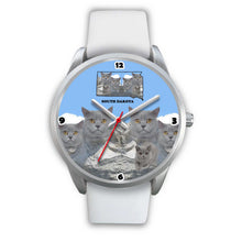 Load image into Gallery viewer, British Shorthair Cat South Dakota Christmas Special Wrist Watch-Free Shipping