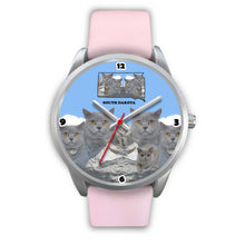 Load image into Gallery viewer, British Shorthair Cat South Dakota Christmas Special Wrist Watch-Free Shipping