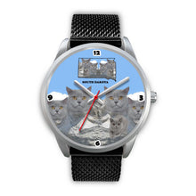 Load image into Gallery viewer, British Shorthair Cat South Dakota Christmas Special Wrist Watch-Free Shipping