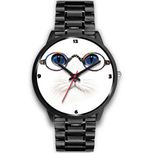 Load image into Gallery viewer, Cute Cat Blue Eyes Print Christmas Special Wrist Watch-Free Shipping