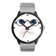 Load image into Gallery viewer, Cute Cat Blue Eyes Print Christmas Special Wrist Watch-Free Shipping