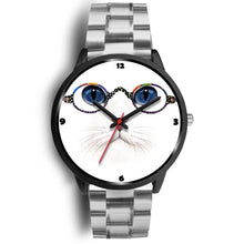 Load image into Gallery viewer, Cute Cat Blue Eyes Print Christmas Special Wrist Watch-Free Shipping