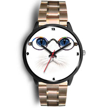 Load image into Gallery viewer, Cute Cat Blue Eyes Print Christmas Special Wrist Watch-Free Shipping