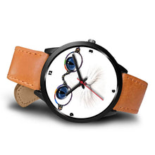Load image into Gallery viewer, Cute Cat Blue Eyes Print Christmas Special Wrist Watch-Free Shipping