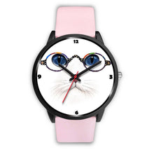 Load image into Gallery viewer, Cute Cat Blue Eyes Print Christmas Special Wrist Watch-Free Shipping