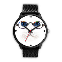 Load image into Gallery viewer, Cute Cat Blue Eyes Print Christmas Special Wrist Watch-Free Shipping