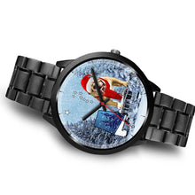 Load image into Gallery viewer, Cute Bulldog Alabama Christmas Special Wrist Watch-Free Shipping