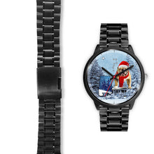 Load image into Gallery viewer, Cute Bulldog Alabama Christmas Special Wrist Watch-Free Shipping