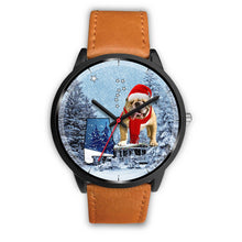 Load image into Gallery viewer, Cute Bulldog Alabama Christmas Special Wrist Watch-Free Shipping
