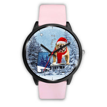 Load image into Gallery viewer, Cute Bulldog Alabama Christmas Special Wrist Watch-Free Shipping