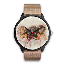 Load image into Gallery viewer, Cute Dachshund Dog Christmas Special Wrist Watch-Free Shipping