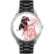 Load image into Gallery viewer, Cute Dachshund Alabama Christmas Special Wrist Watch-Free Shipping