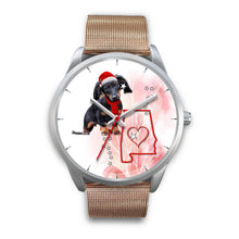 Load image into Gallery viewer, Cute Dachshund Alabama Christmas Special Wrist Watch-Free Shipping